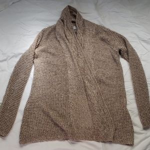 Oversized sweater throw